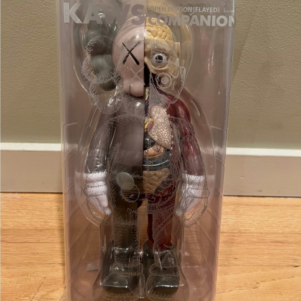 KAWS Red and Gray Action Figures Playset